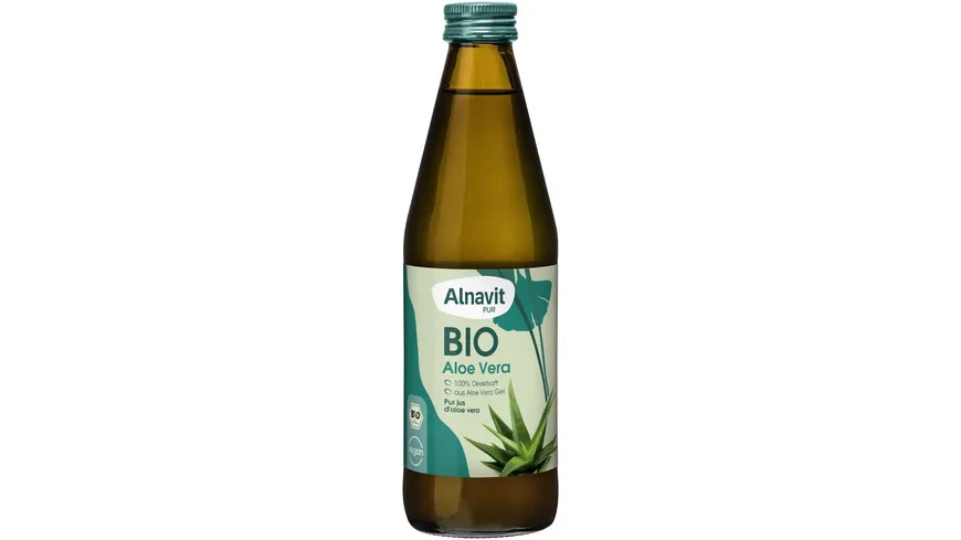 Alnavit Bio Aloe Vera Direktsaft glutenfrei 330 ml