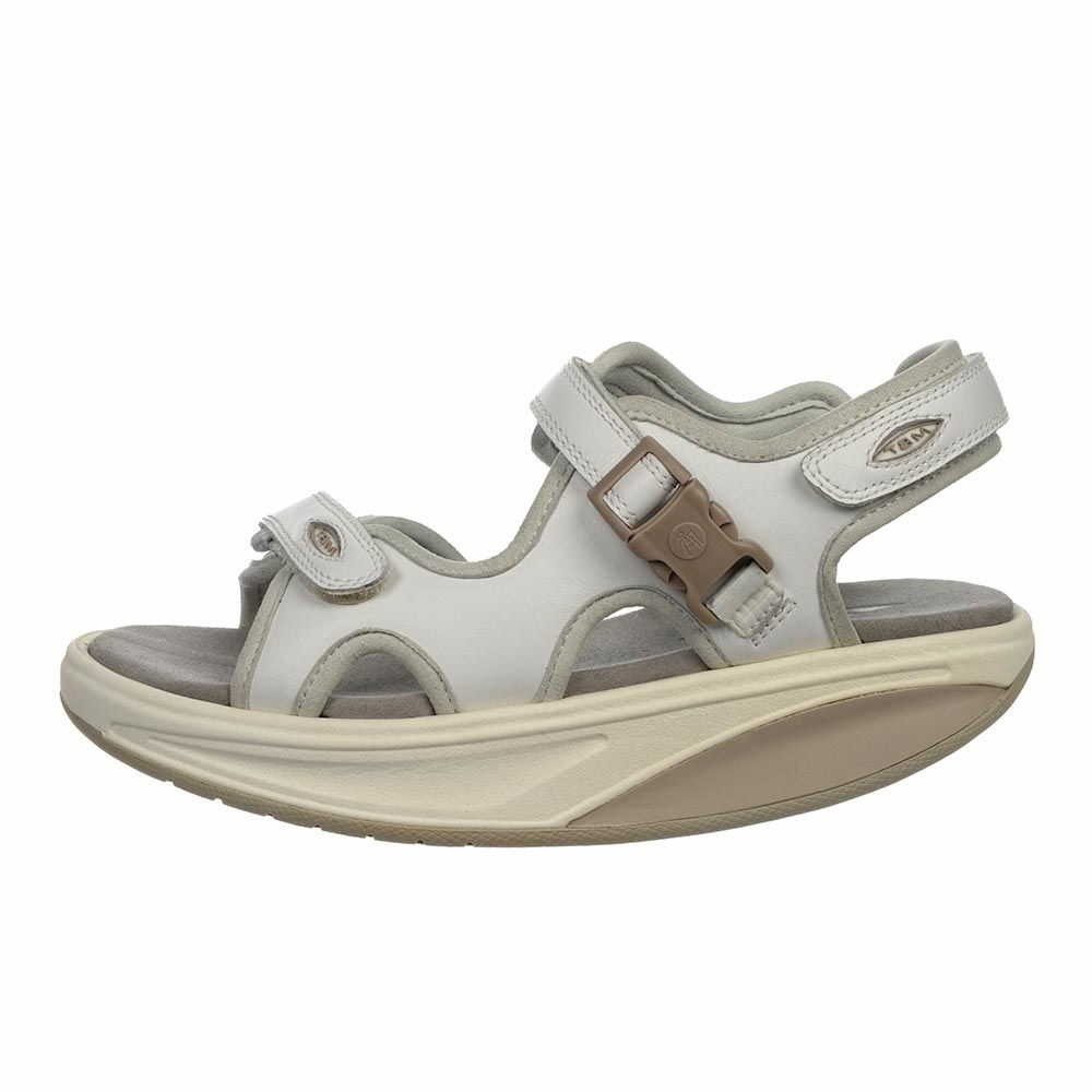 MBT Komfort Sandalen weiss KISUMU 3S W