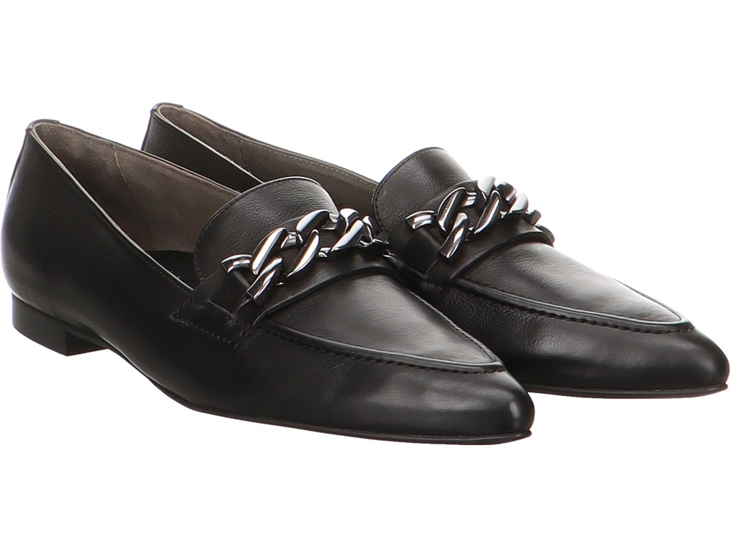 PAUL GREEN Klassische Slipper schwarz