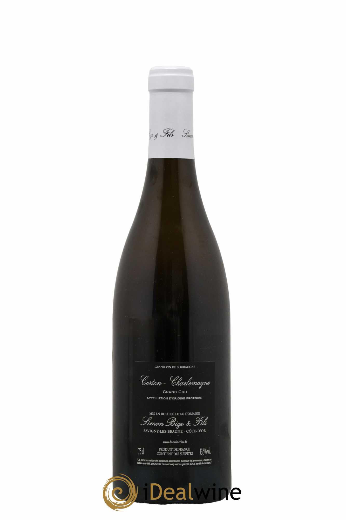 Corton-Charlemagne Grand Cru Simon Bize & Fils  2019 - Lot de 1 Bouteille