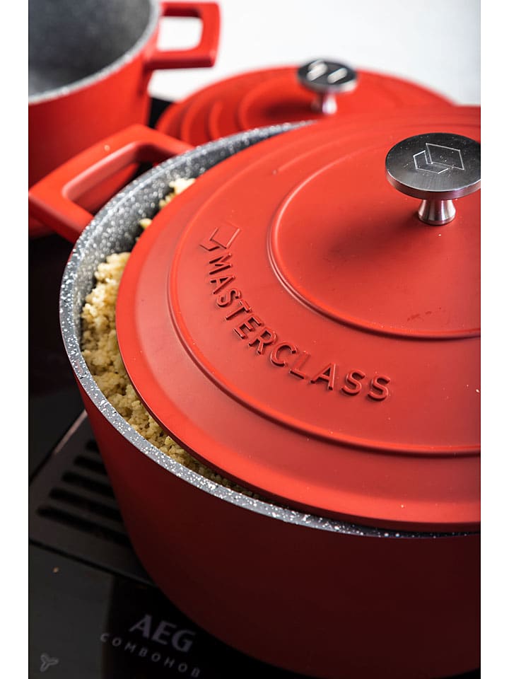 MasterClass 2tlg. Set: Bräter in Rot - Ø 24 cm günstig kaufen onesize