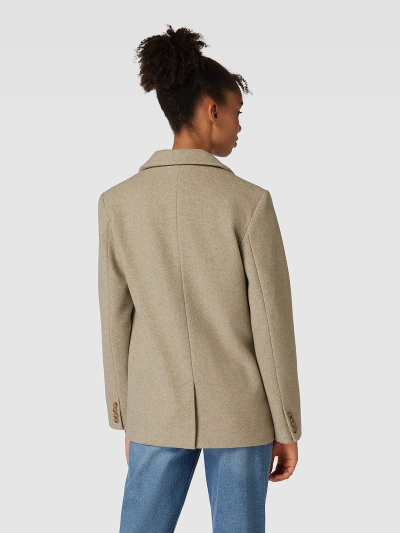 Blazer mit Knopfverschluss Modell 'WEMBLEY' in taupe