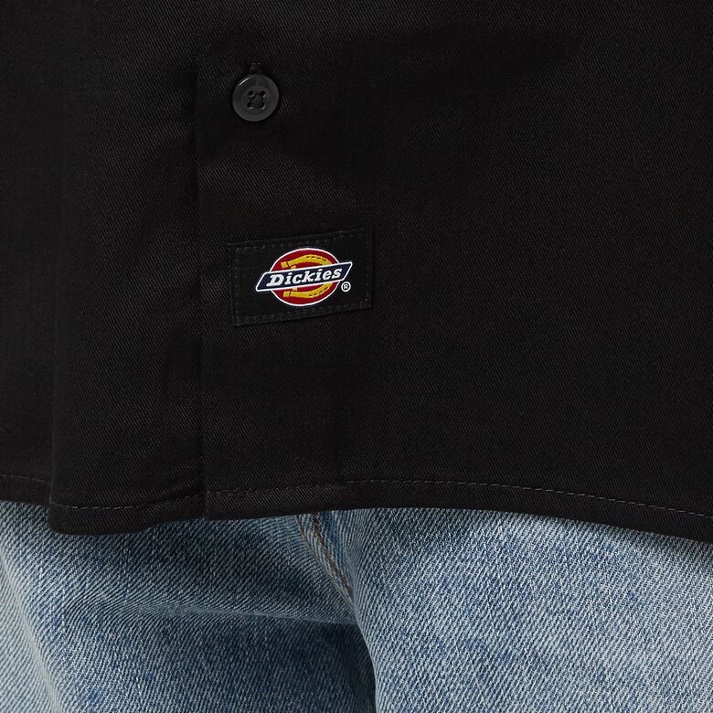 Dickies Work Shirt LS Rec Black
