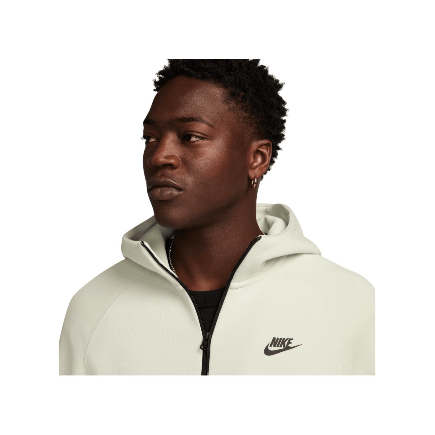 Nike Tech Windrunner Jacke Weiss Schwarz F020