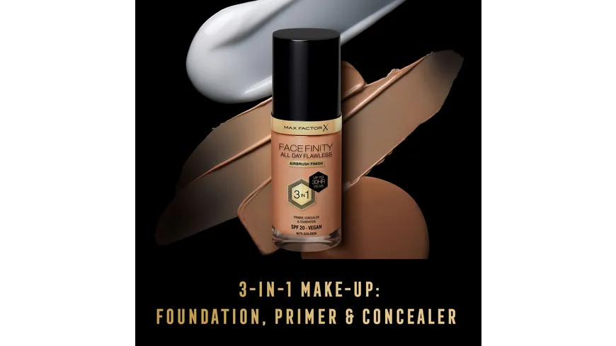 MAX FACTOR FaceFinity All Day Flawless 3in1 Foundation 30 ml 75 - Golden