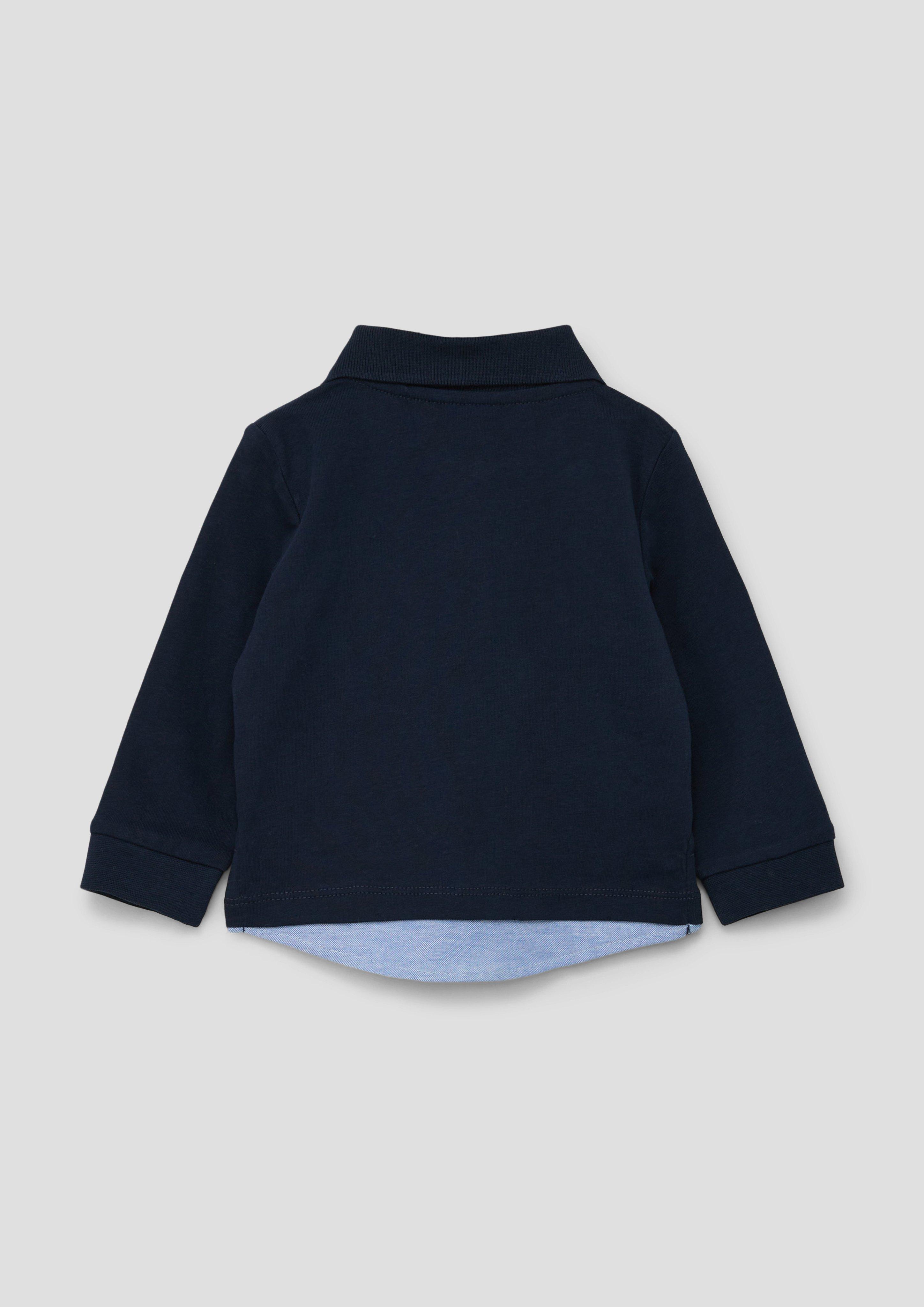 Polo-Shirt in Layering-Optik  2140127-5952