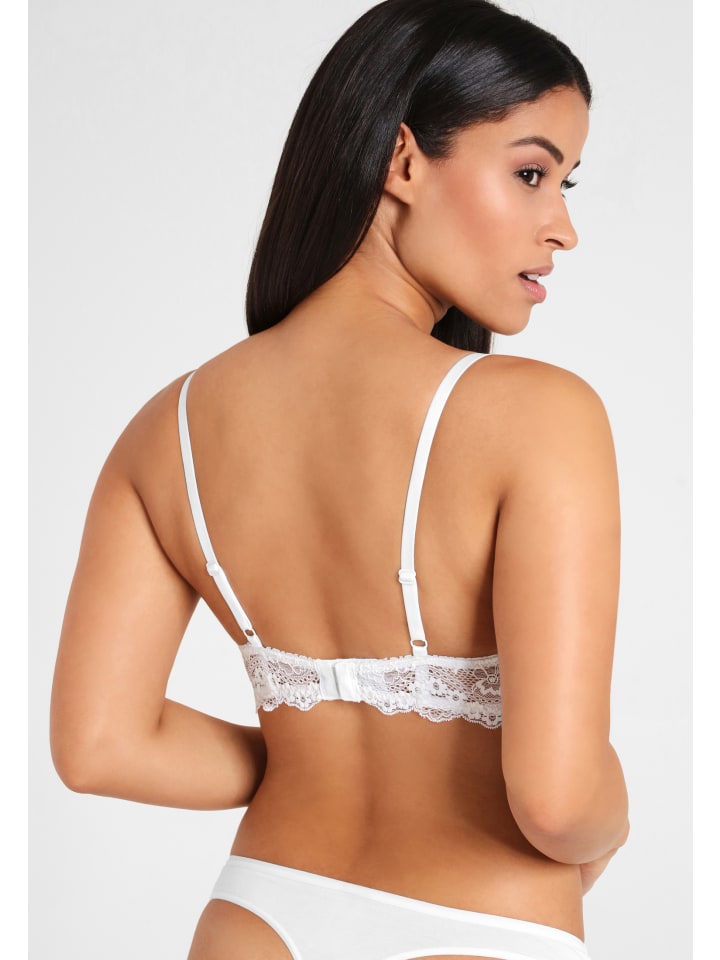 LASCANA Push-up-BH in weiß günstig kaufen