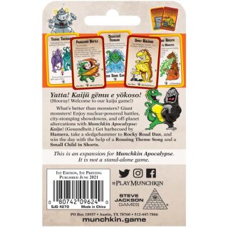 Munchkin Apocalypse: Kaiju (EN)