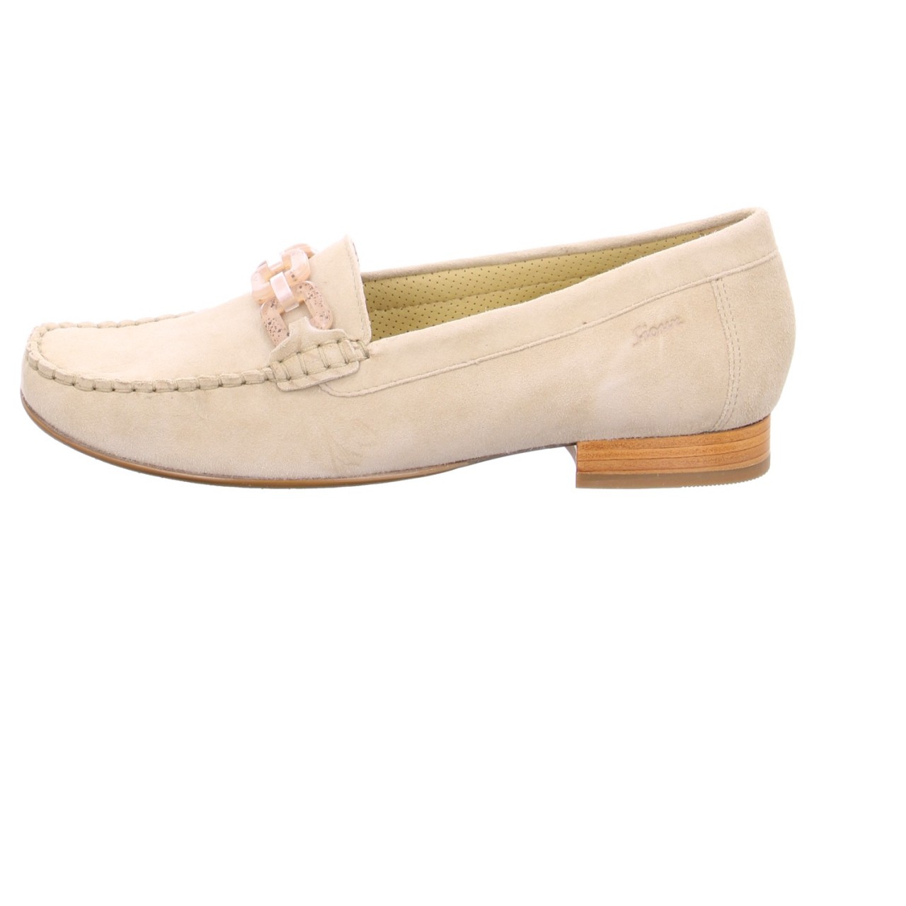 SIOUX Klassische Slipper beige Cortizia