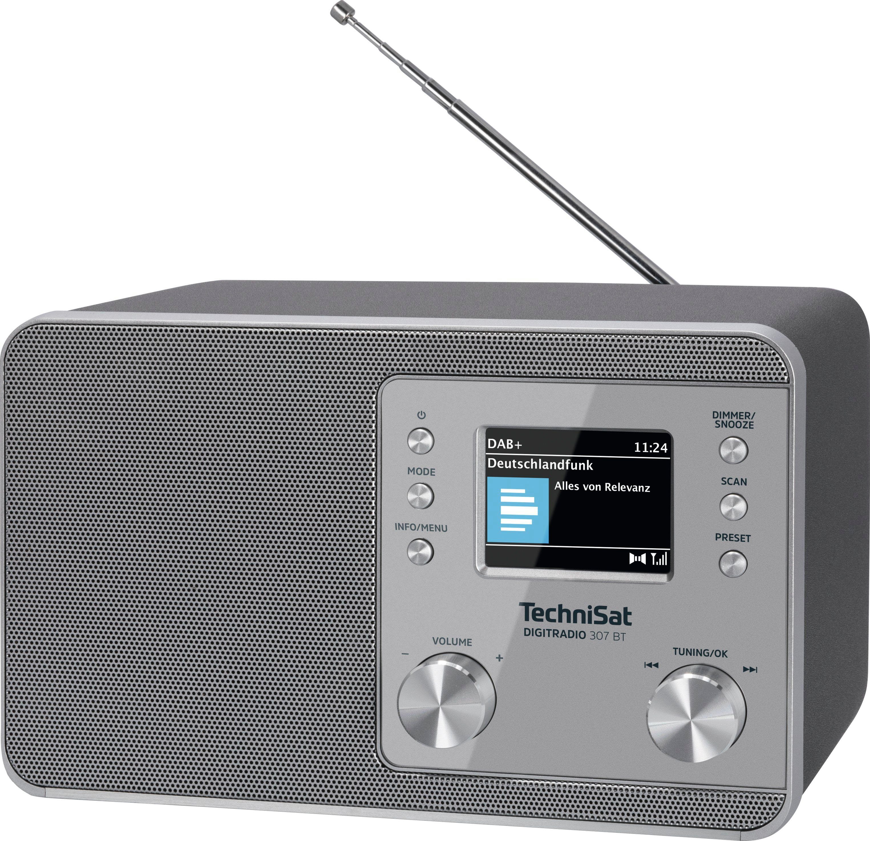 TechniSat DIGITRADIO 307 BT Radio (Digitalradio (DAB), UKW mit RDS, 5 W)