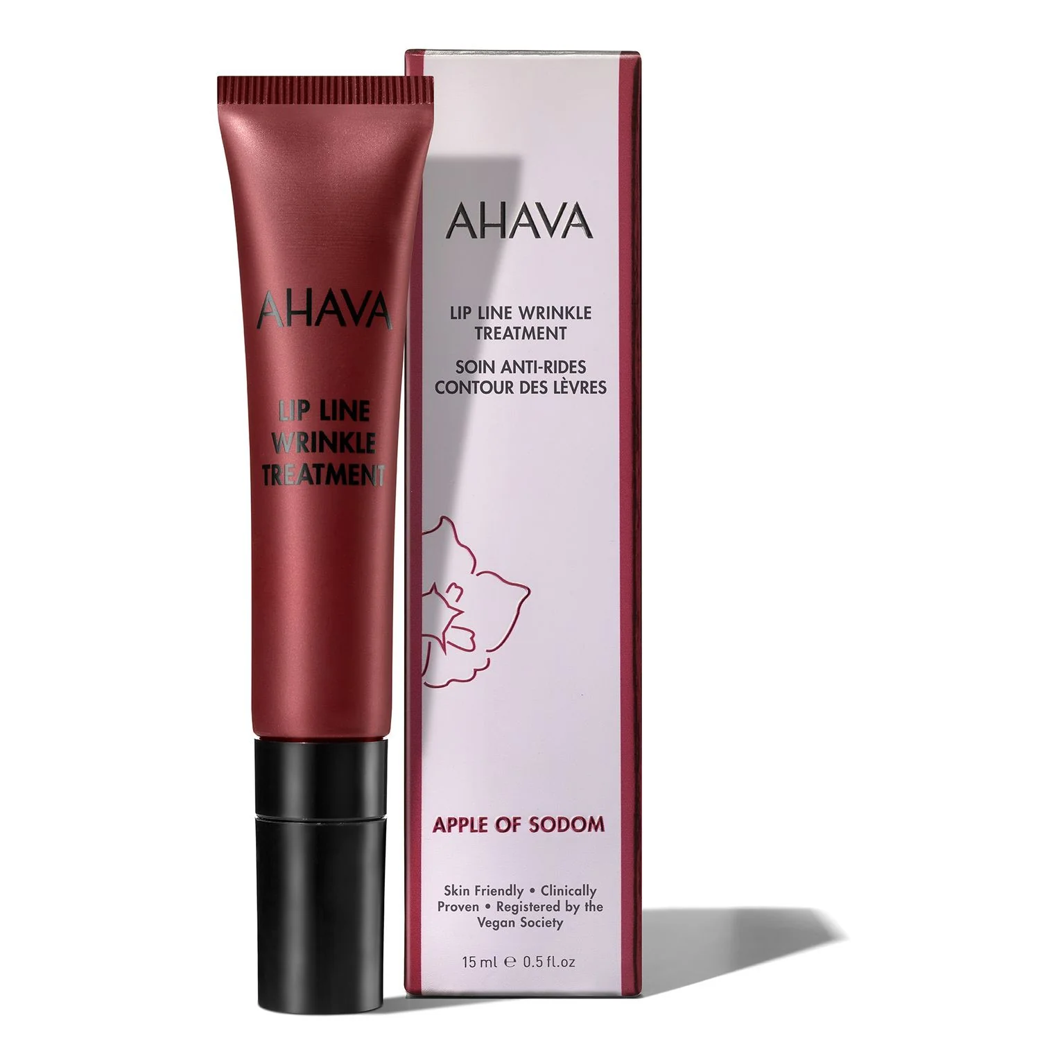 Behandeling van rimpels rond de lippen met de appel van Sodom - Anti-rimpel lipcontour