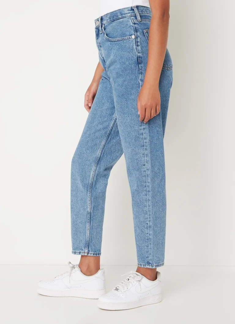 Calça jeans Tommy Hilfiger de cintura alta, modelo 