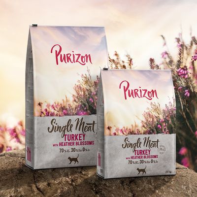 Purizon Single Meat Pute mit Heidekrautblüten