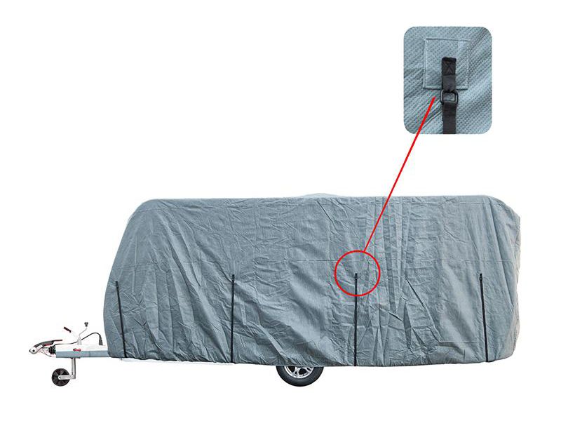 ProPlus Basic Line 518 - 579 x 235 cm Wohnwagen Schutzhülle