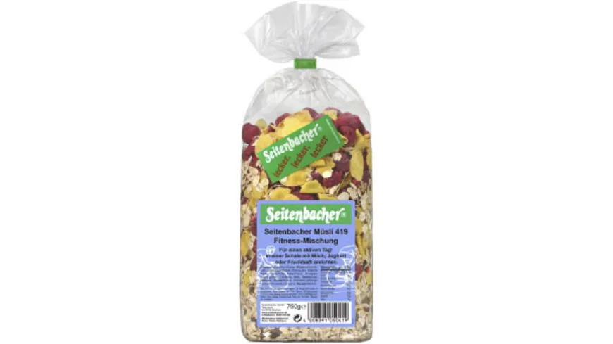 Seitenbacher Müsli Fitness Mischung 750 g