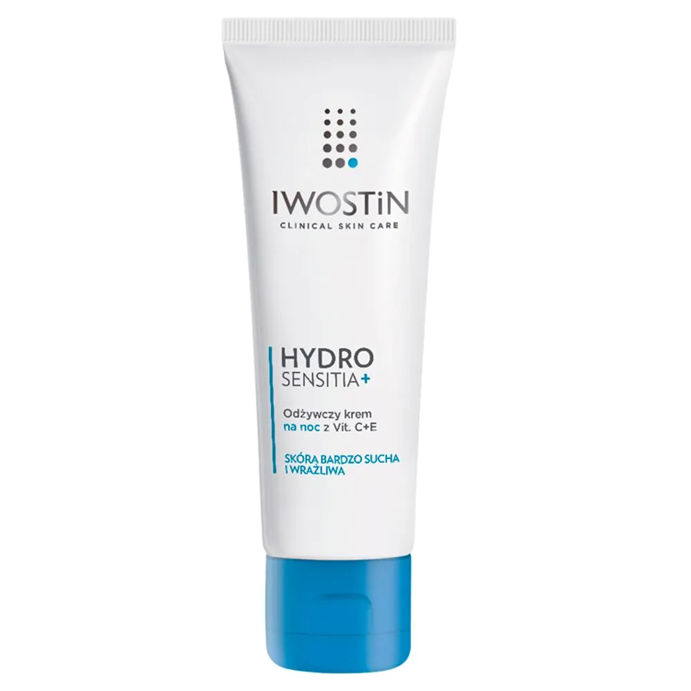 Iwostin Hydro Sensitia noćna krema s vitaminima C i E