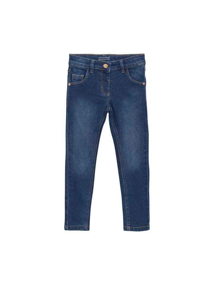Minymo 5-Pocket-Jeans MIJeans girl stretch slim fit - 5623  Jeanshose mit Eingrifftaschen in Blau günstig kaufen
