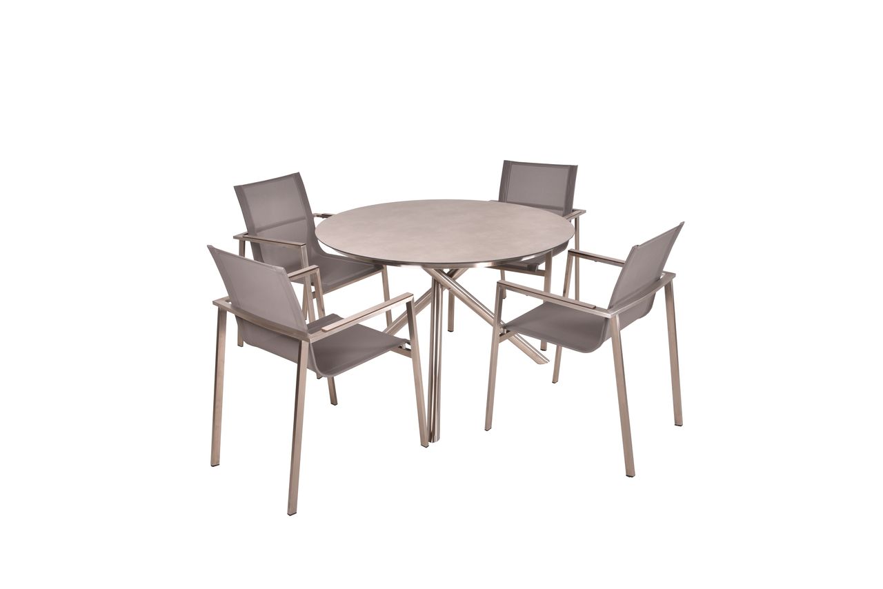 Garden Pleasure Tischgruppe SIENNA 08, 5-tlg.