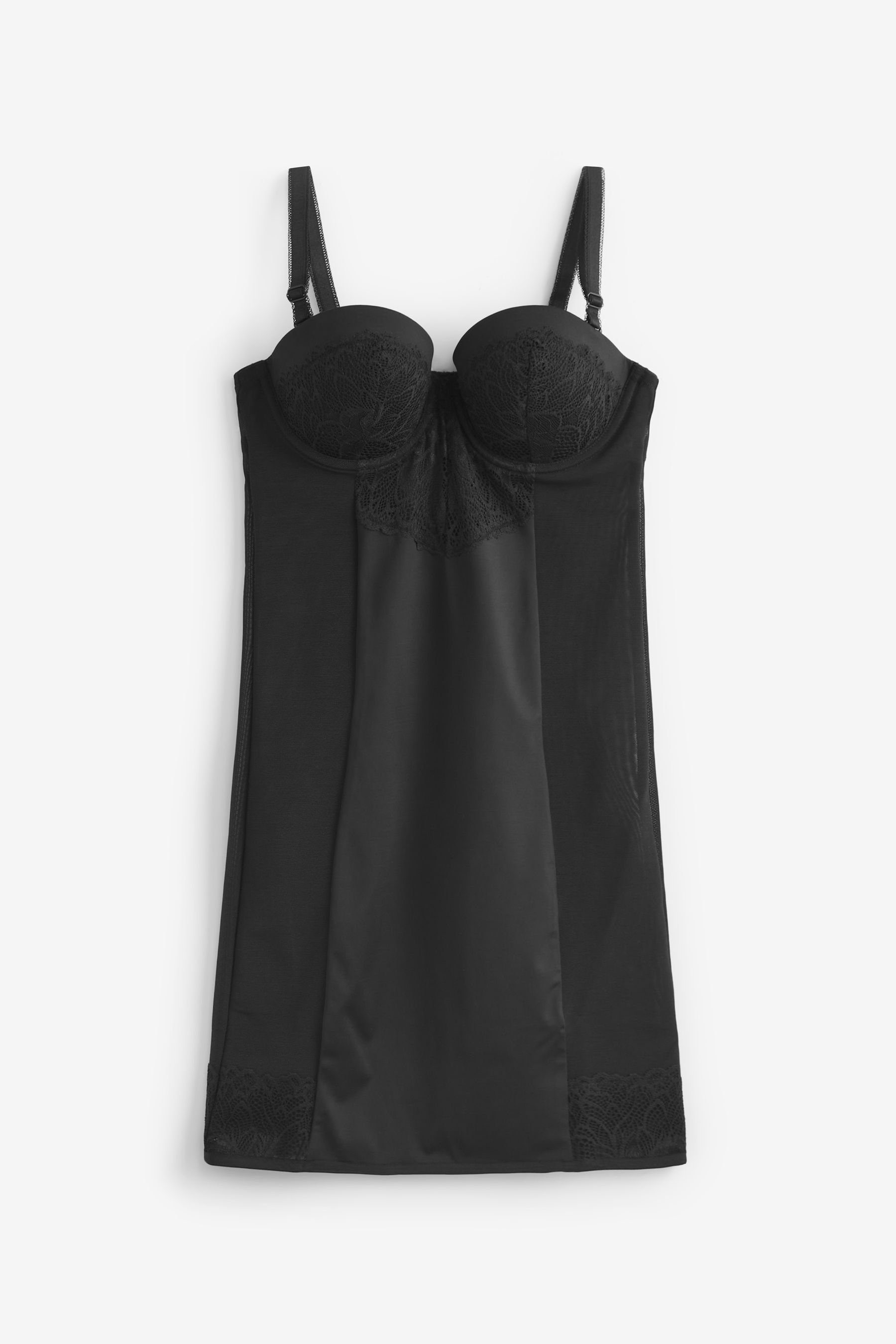Next Miederbody Figurformendes Unterkleid mit Spitze und Körbchen (1-tlg)
