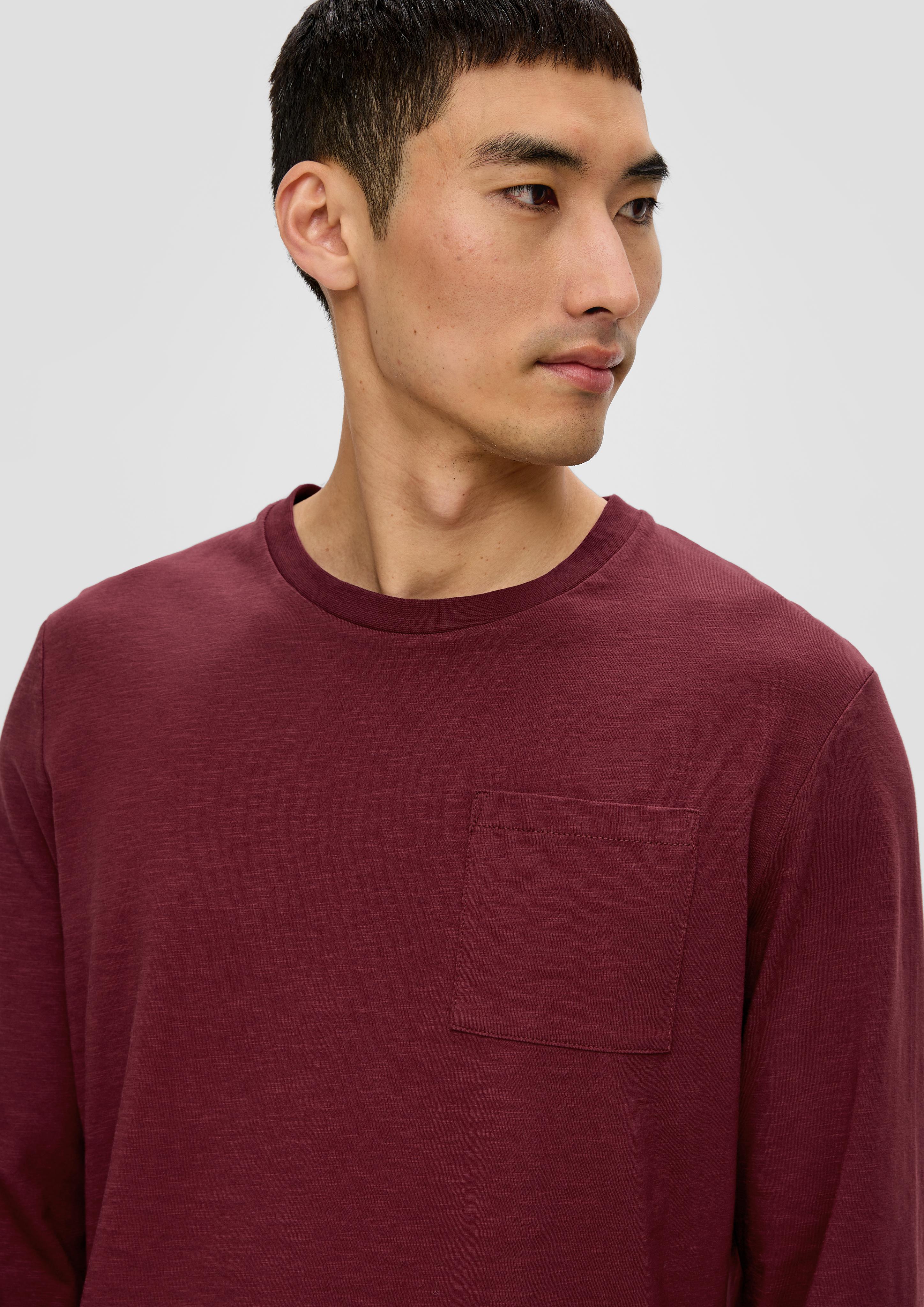 Longsleeve mit Flammgarnstruktur  2138668-3976