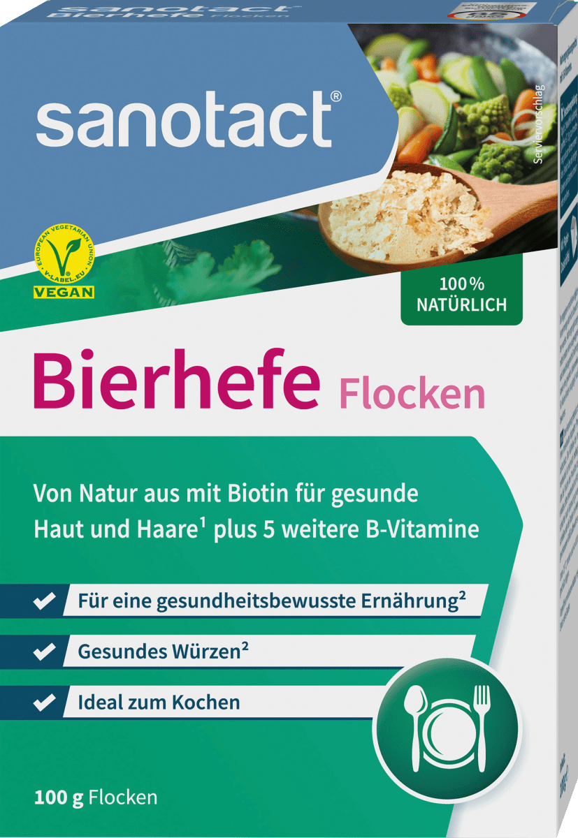 Bierhefe Flocken, 100 g