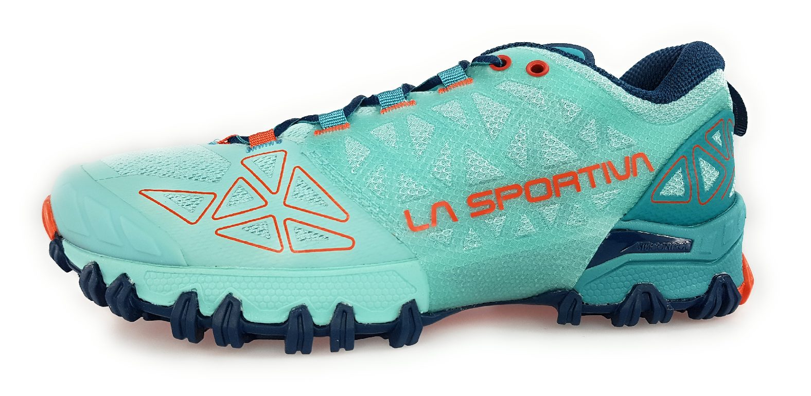 La Sportiva Bushido II W'S 36T63822 Grün Lagoon/ Cherry Tomato