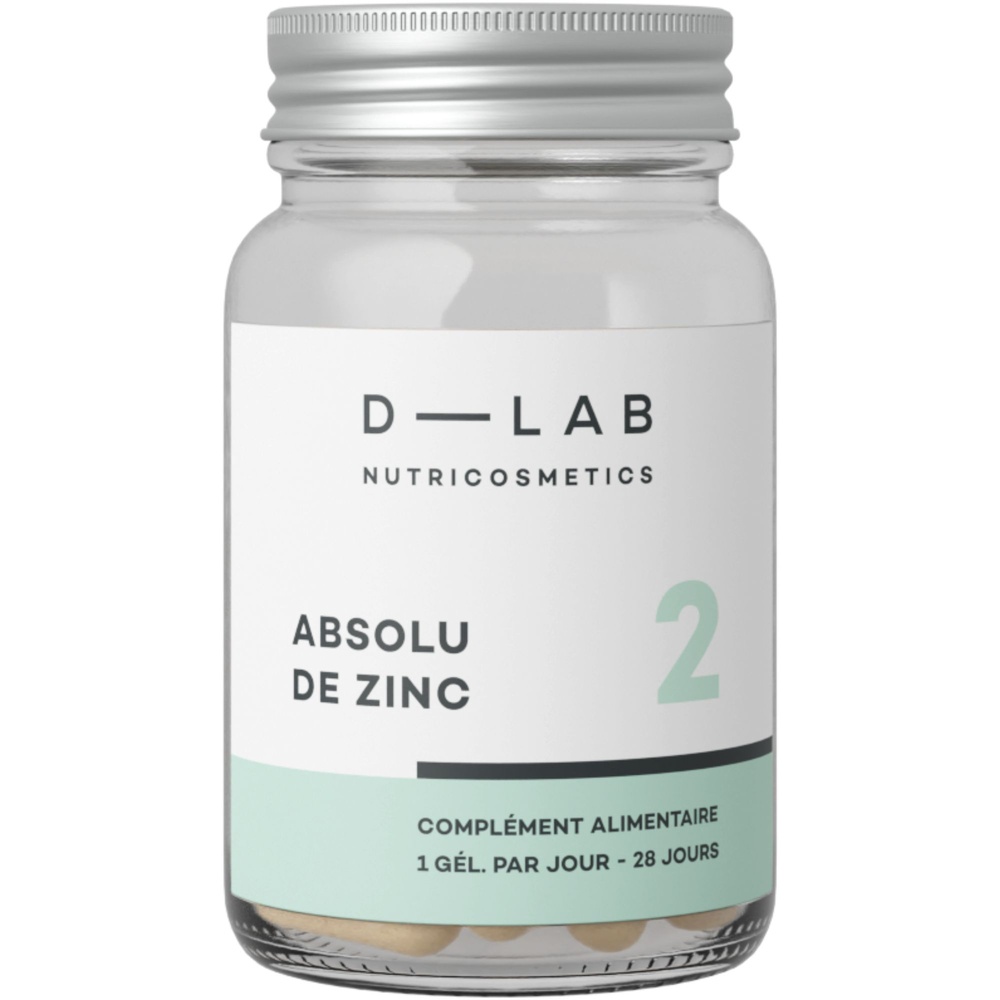 D-Lab Nutricosmetics Absolu de Zinc Compléments alimentaires