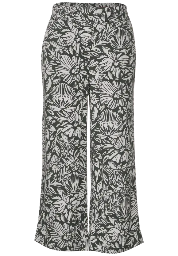 CECIL Casual Fit Hose mit Print
