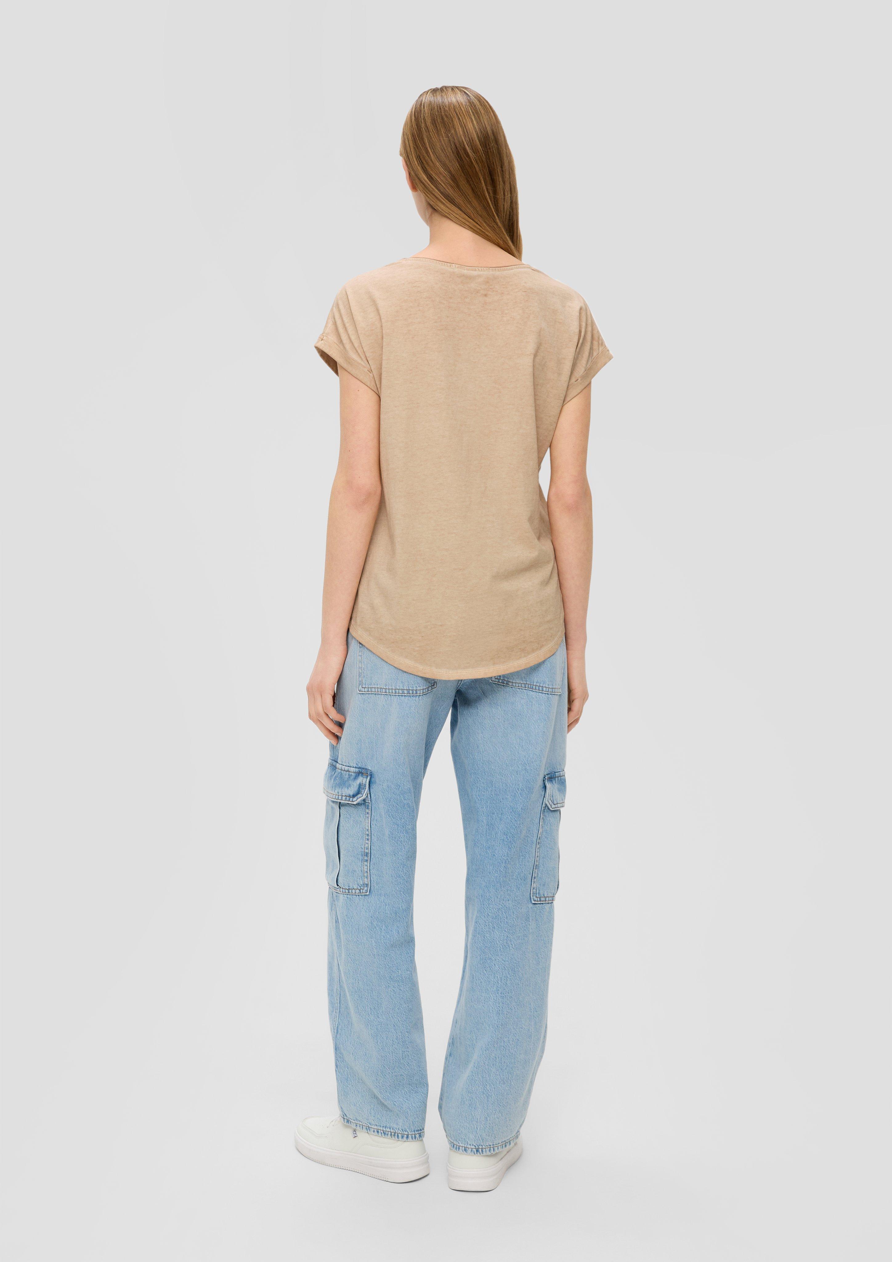 Weiches Baumwollshirt mit Frontprint  2151253-81D0