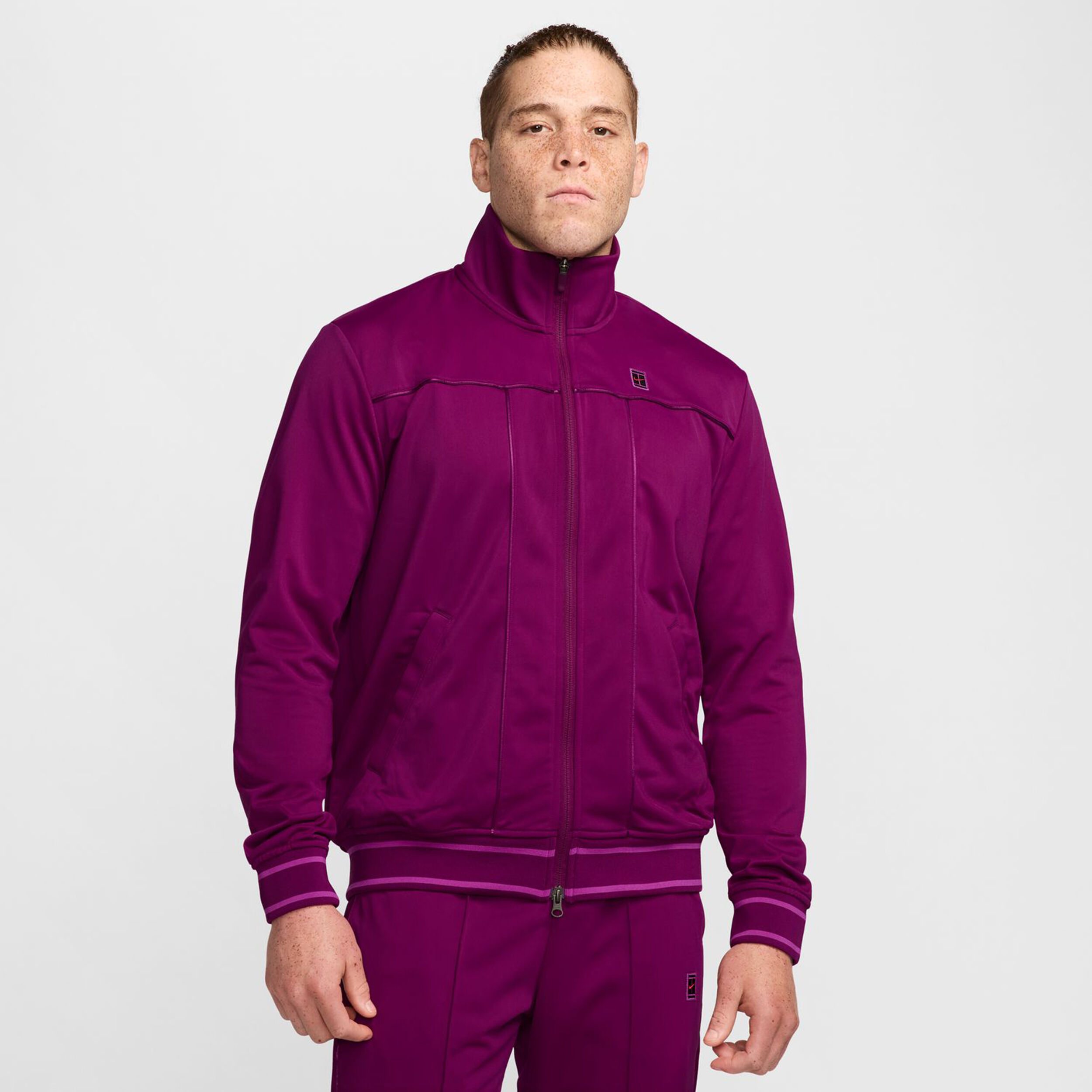 Heritage Suit Trainingsjacke Herren - Berry
