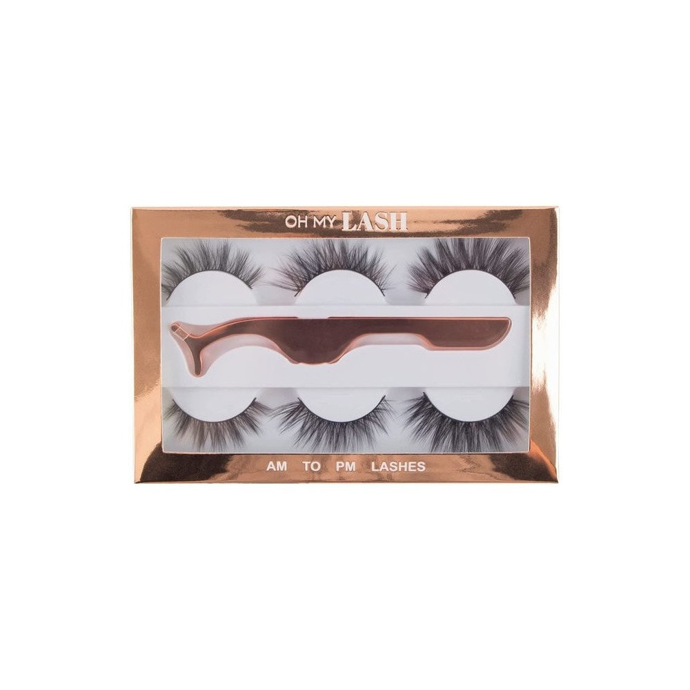 Oh My Lash ! Ensemble Faux Cils en Vison - 4pcs cils artificiels