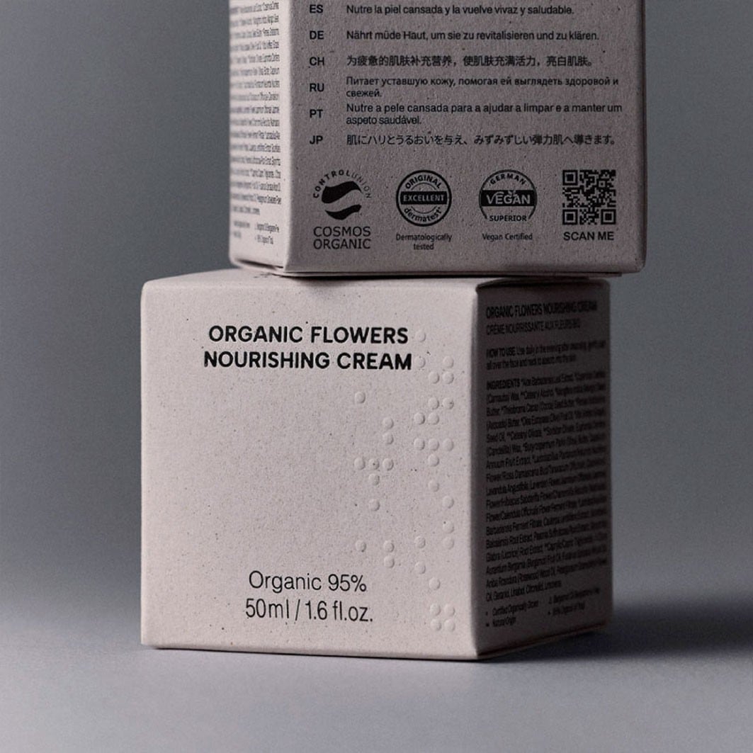 WHAMISA Crema Nutriente con Fiori Biologici Fermentati