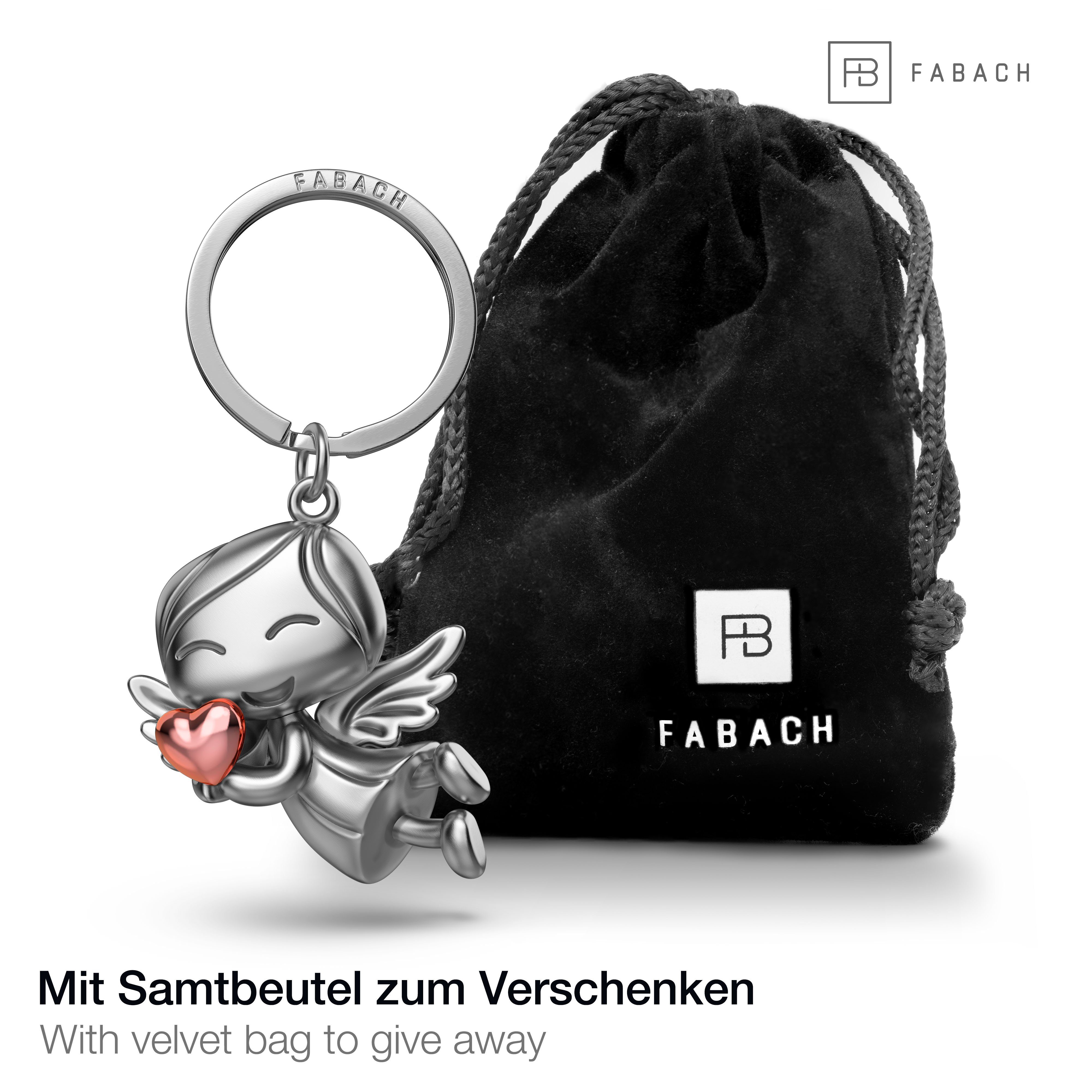 FABACH Schlüsselanhänger Schutzengel 