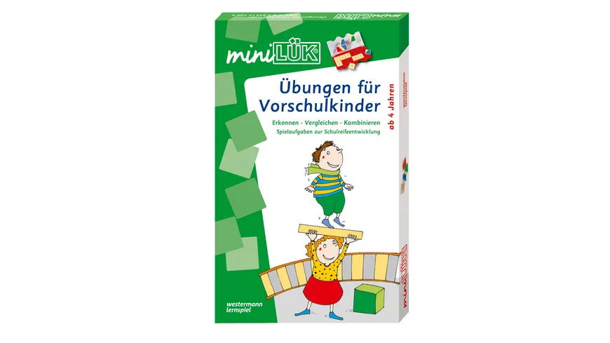 miniLÜK-Set Übungen für Vorschulkinder