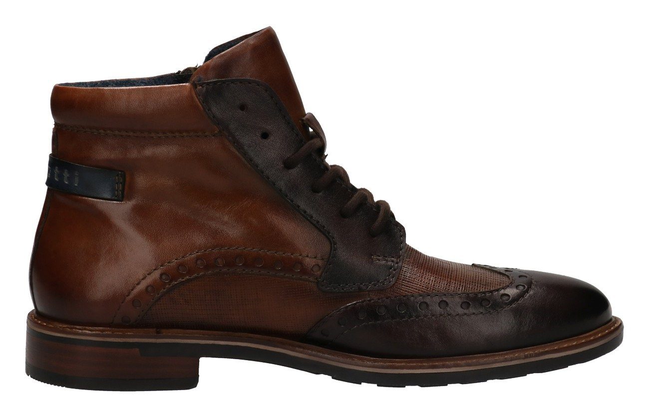 bugatti Schnürstiefelette mit komfortabler Innensohle