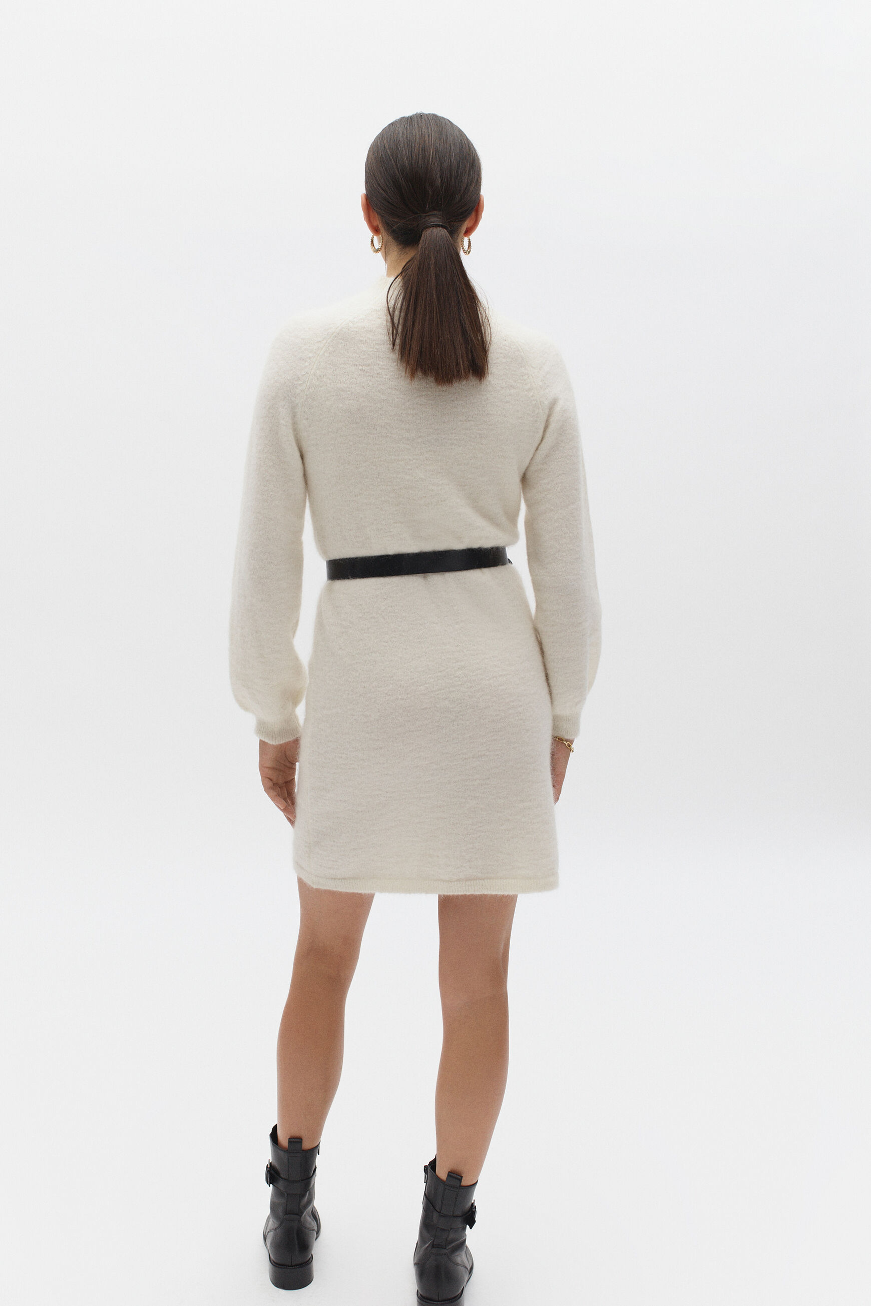 robe ava ivoire femme