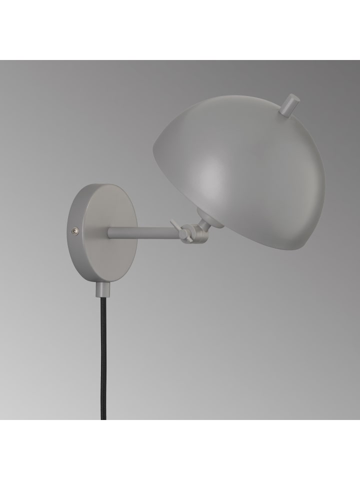 Schöner Wohnen Wandleuchte Kia in grau - (H) 25 cm x (B) 18 cm günstig kaufen onesize
