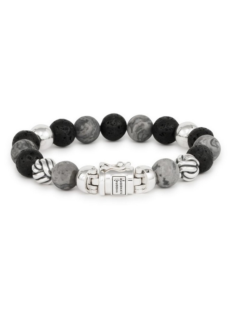 Brățară cu mărgele și pietre prețioase „Spiritul lui Buddha”.