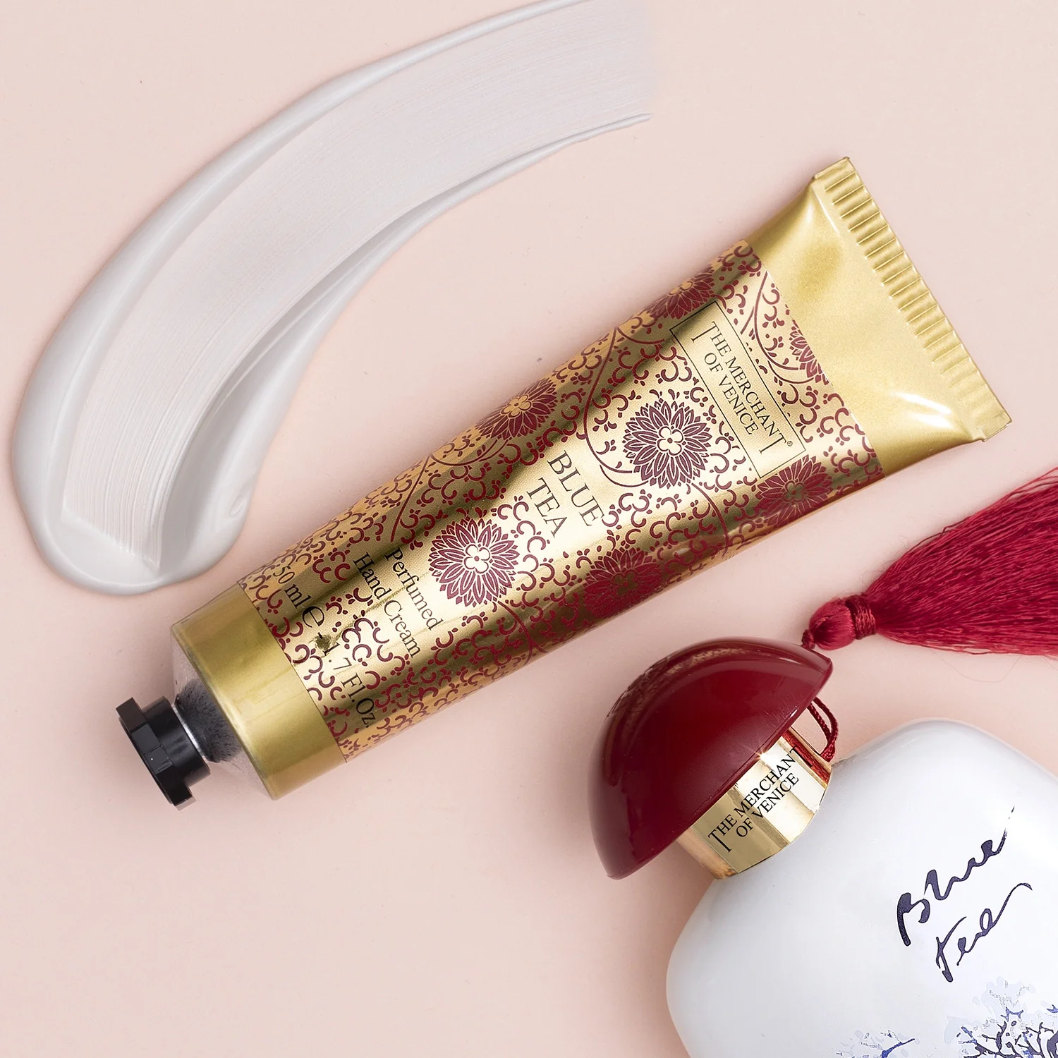 Luxury Bath Line Blue Tea Hand Cream - Hand Treatment