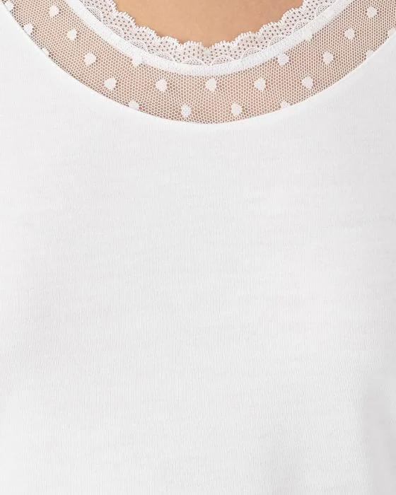 T-shirt Thermol'love tulle plumetis