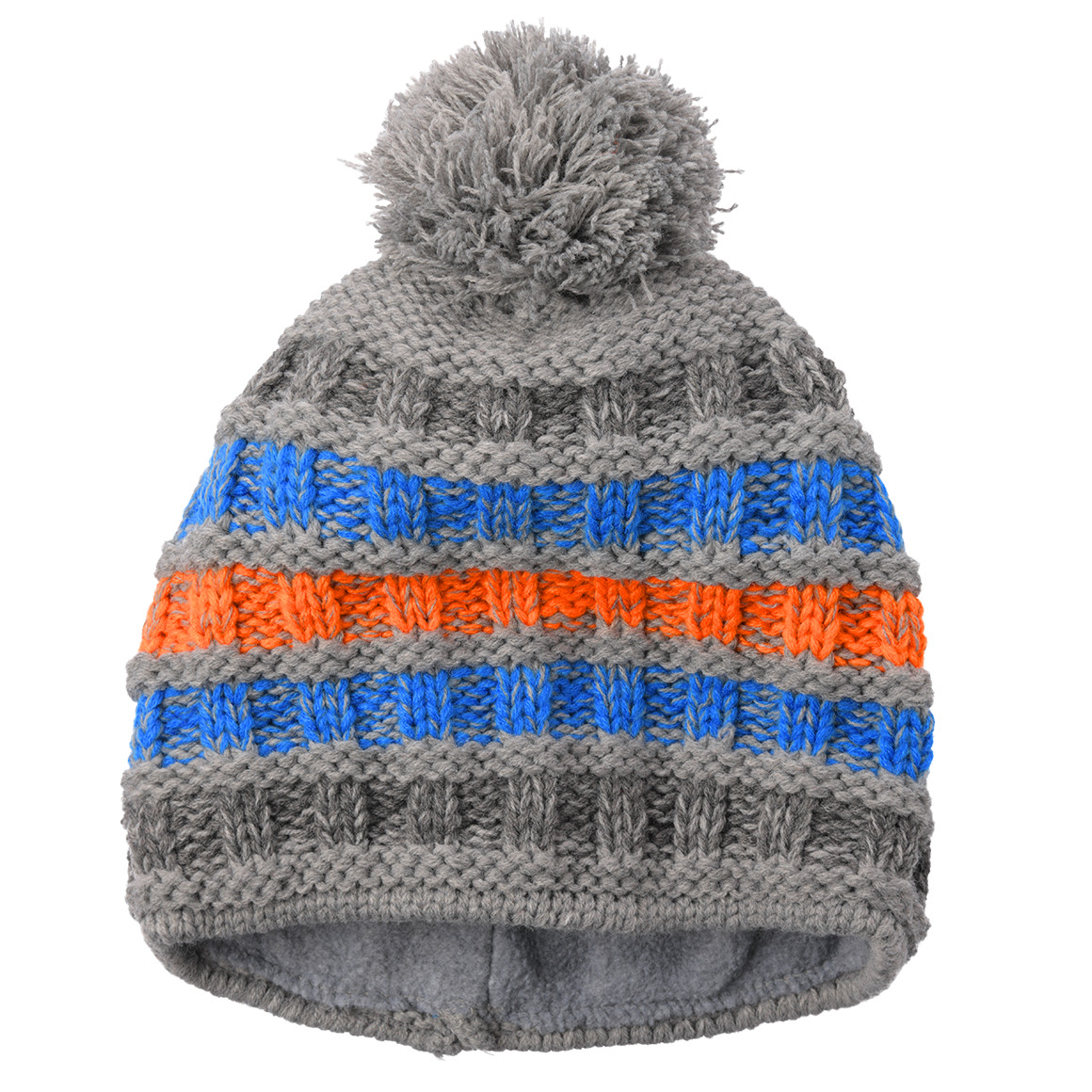 Jungen Strickmütze mit Pompon