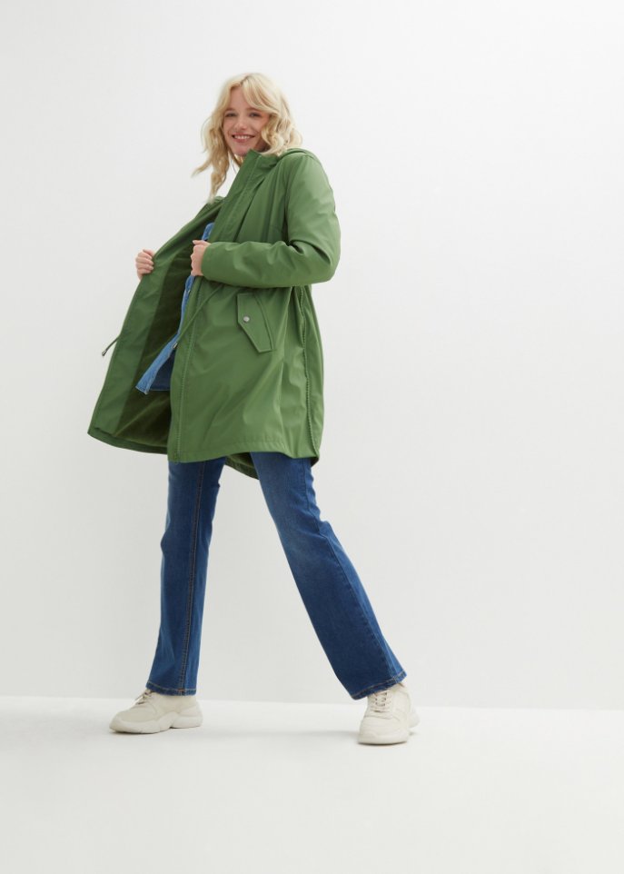 Trage-Jacke / Regen-Umstandsjacke, gefüttert