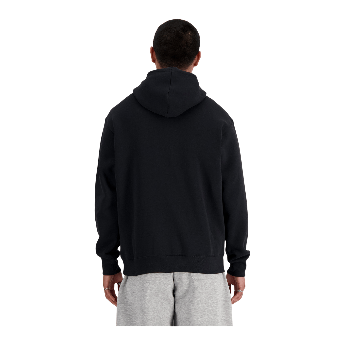 New Balance Sport Essentials Fleece Hoody Schwarz FBK