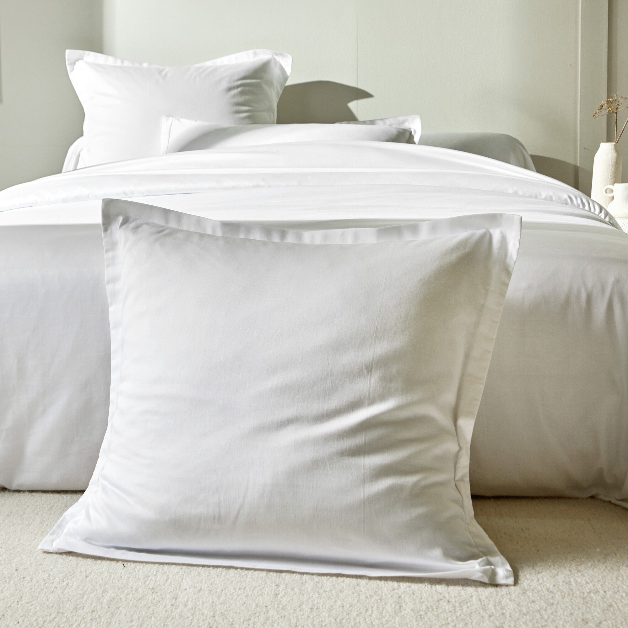 Linge de lit satin uni