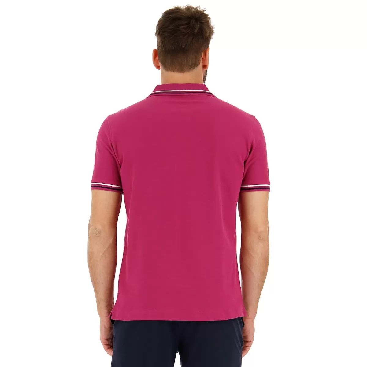 KLASICKÉ POLO DIXIE FIALOVÁ/PEACOAT MODRÁ