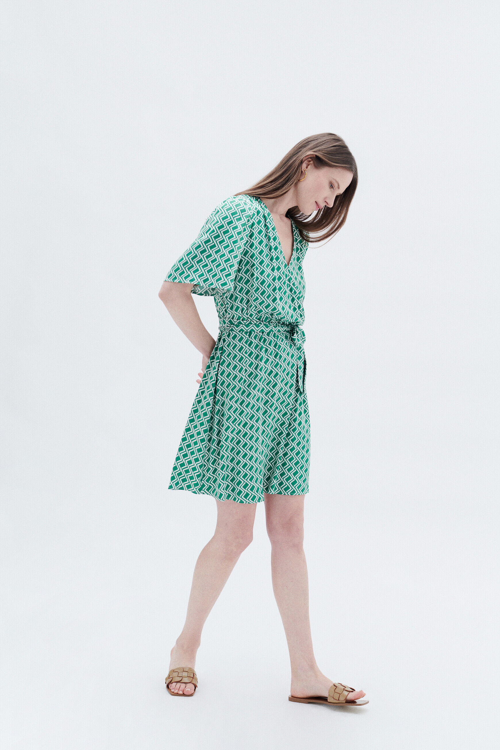 Robe rmarilou vert menthe femme