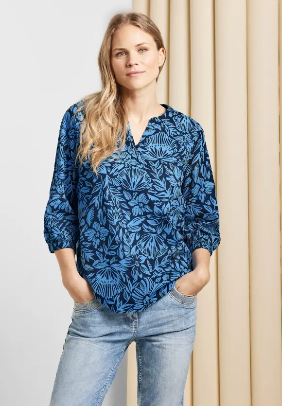 CECIL Leichte Print Baumwollbluse