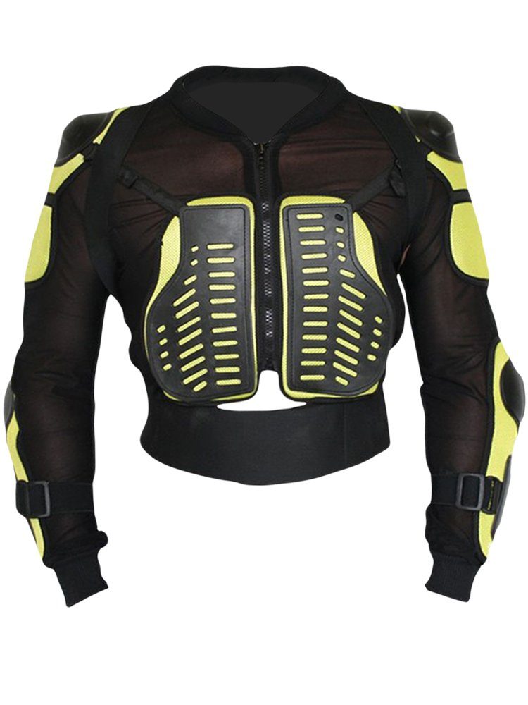 German Wear Protektorenjacke GW500, Protektorenjacke Motorrad Protektoren Körper Panzer