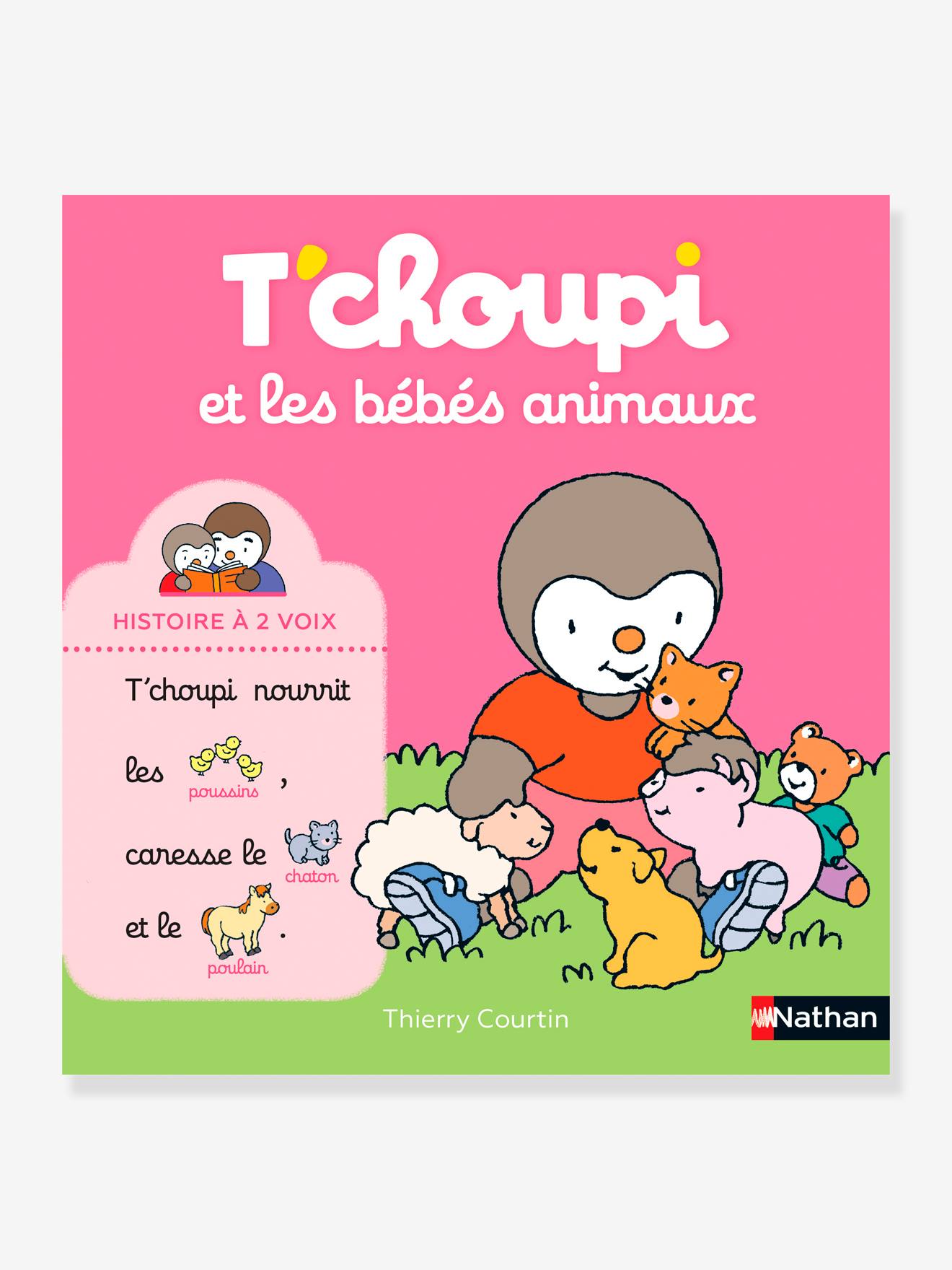 Livre T'choupi et les bébés animaux
