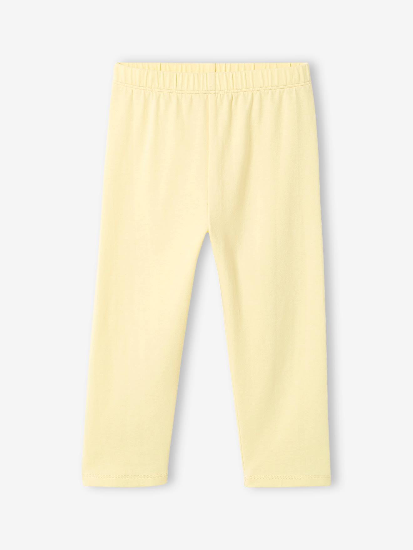 Vertbaudet 2er-Pack Mädchen 3/4-Leggings BASIC Oeko-Tex - pack koralle